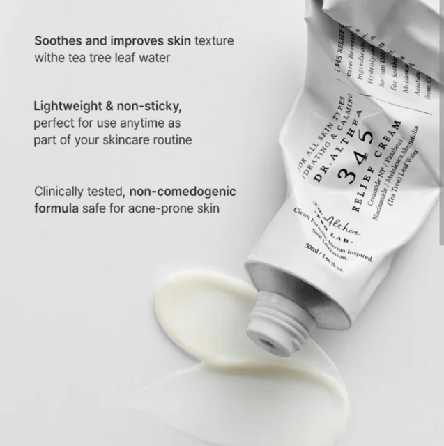 کرم ترمیم‌کننده و تسکین‌دهنده ۳۴۵ ریلیف دکتر آلتیا – Dr.Althea 345 Relief Cream