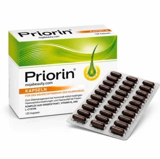 قرص ضد ریزش مو پریورین Priorin مناسب ریزش هورمونی و ارثی